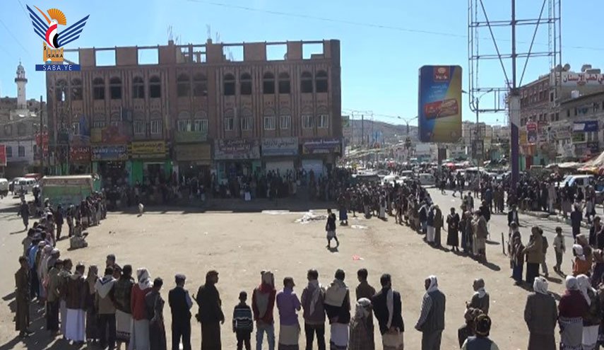  وقفة قبلية تنديدا بجرائم العدوان بالبيضاء اليمنية
