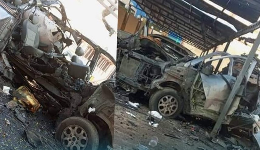 انفجار خودروی بمب‌گذاری شده در شهر قامشلی