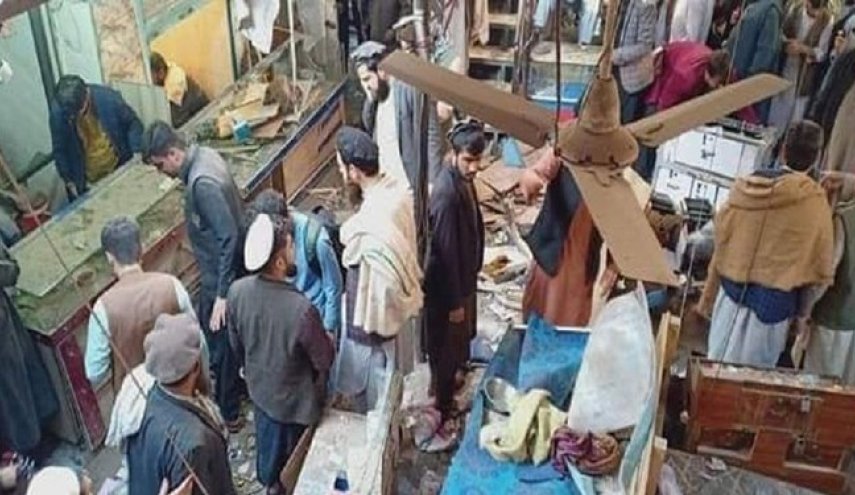 وقوع انفجار در بازار صرافان جلال‌آباد افغانستان