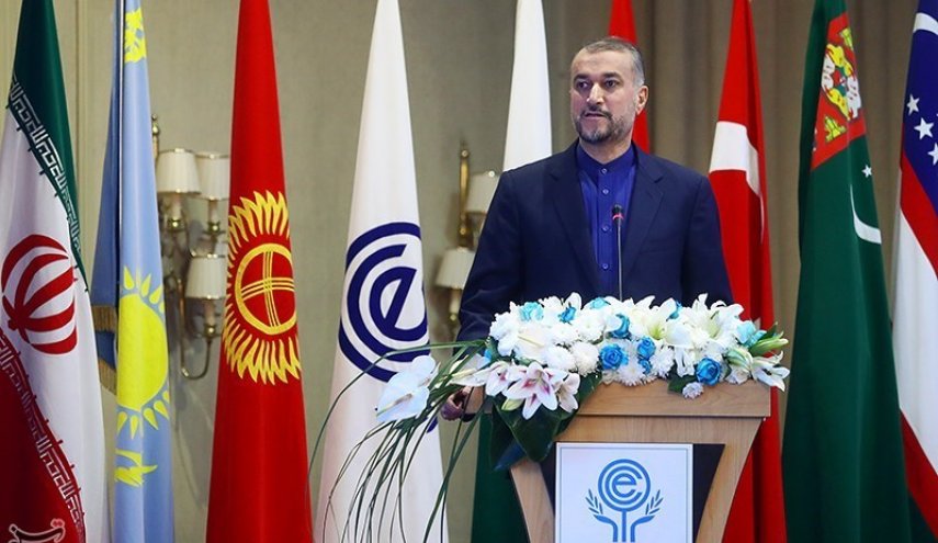 امیرعبداللهیان: ایران از هر فرصتی برای تقویت روندهای همگرایی در اکو استفاده می‌کند