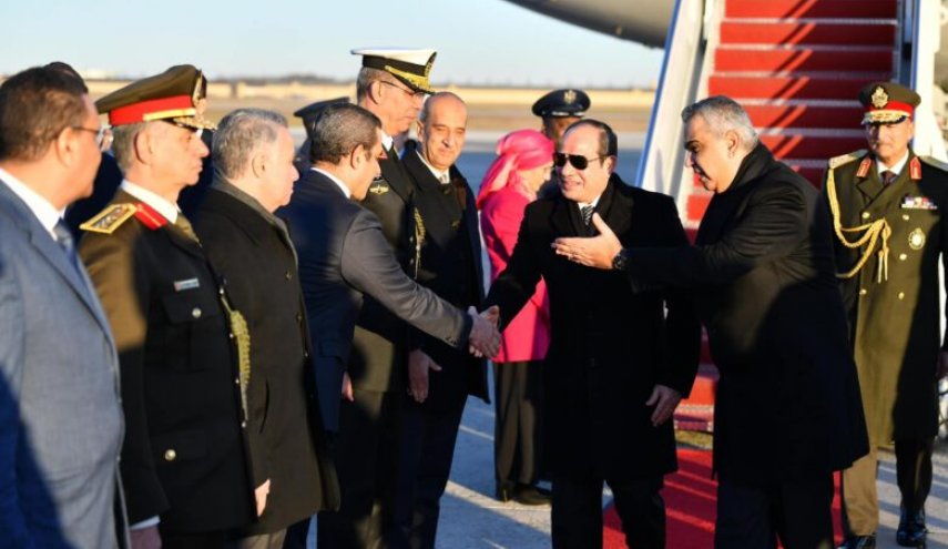 عبدالفتاح السیسی وارد واشنگتن شد