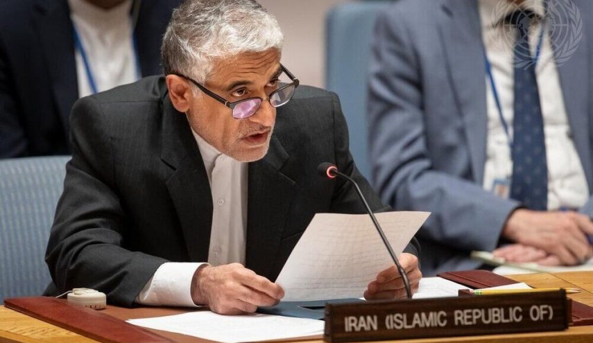 ايرواني: اميركا انتهكت المسارات القانونية للامم المتحدة بغطرسة ونفاق


