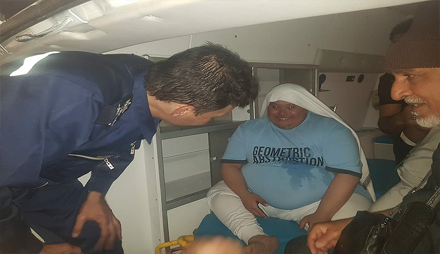 الدفاع المدني للنجف الاشرف يخلي وينقذ 30 زائرا بينهم زوار سعوديون