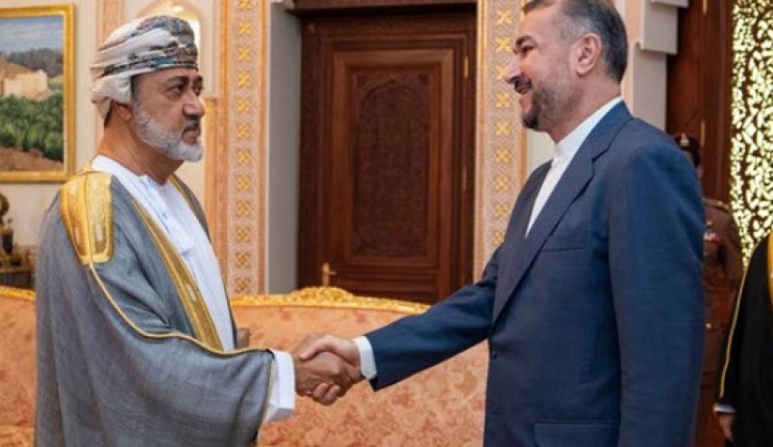 گزارش توئیتری امیرعبداللهیان از دیدارش با سلطان عمان