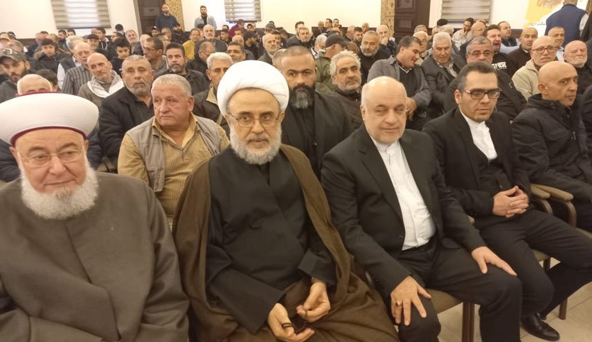 بزرگداشت شهیدان عملیات پیروزی در جنوب لبنان / حاج قاسم ارتش میلیونی مقاومت را تاسیس کرد