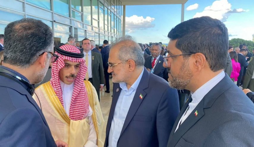 دیدار وزیر خارجه عربستان با فرستاده رئیس‌جمهور به برزیل
