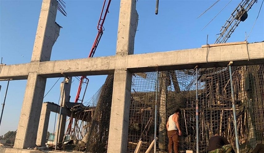 العراق.. ضحيتین و11 جرحيحا جراء انهيار مبنى في الموصل
