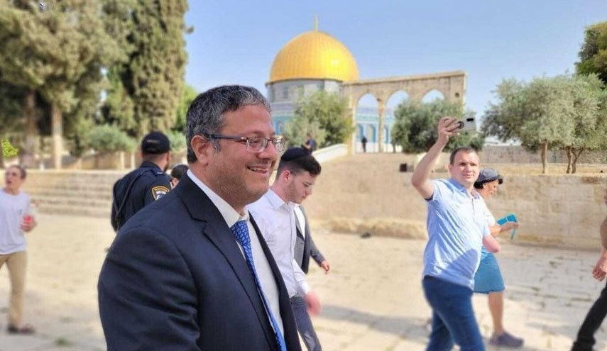 فلسطینیان باید در برابر تعرض بن گویر به مسجد الاقصی بایستند