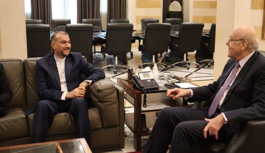 امیرعبداللهیان با نجیب میقاتی دیدار کرد
