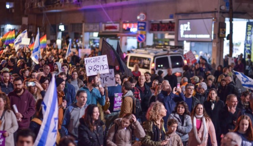 تظاهرة كبرى احتجاجاً على القوانين التي تعتزم حكومة نتنياهو إنفاذها