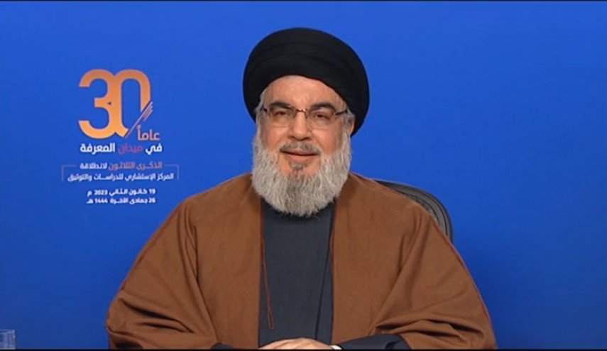 السيد نصر الله: نريد رئيسا شجاعا لا يهمه تهديد الأميركيين