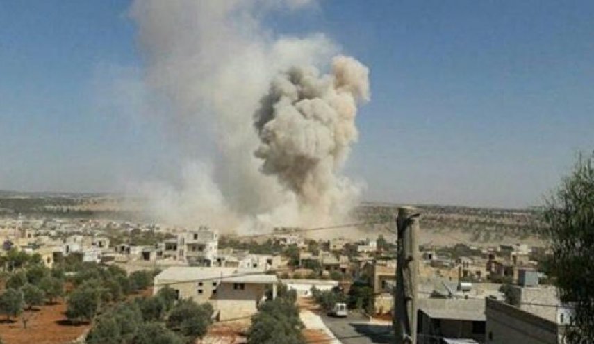 أضرار مادية جراء اعتداء إرهابي بطائرة مسيرة في ريف حماة الشمالي