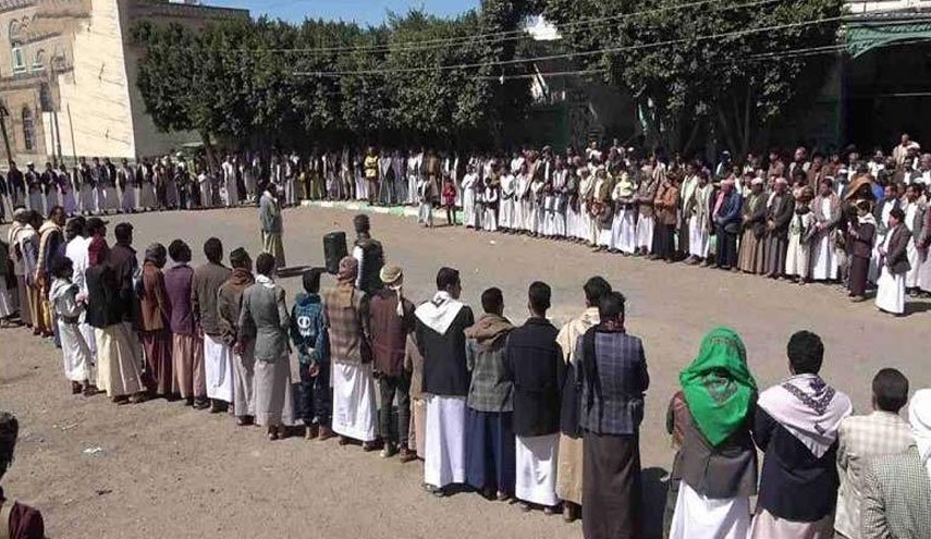 تظاهرات اهالی صنعاء علیه قرآن سوزی