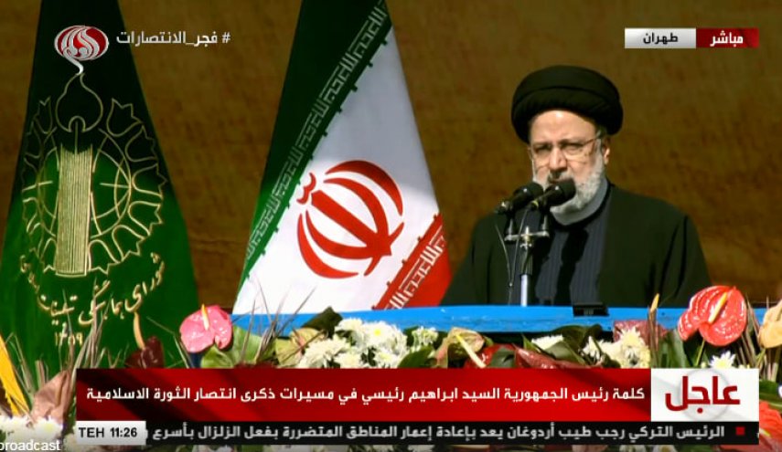 رئیس جمهور: امروز یک ۲۲ بهمن دیگر در تاریخ شکوهمند انقلاب اسلامی است/ امروز ملت ایران بار دیگر نه صرفا رای، که با آرمان‌های انقلاب اسلامی میثاقی دوباره بستند