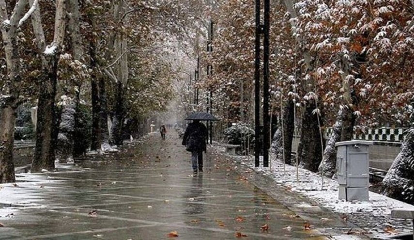فعالیت سامانه بارشی در ۲۰ استان