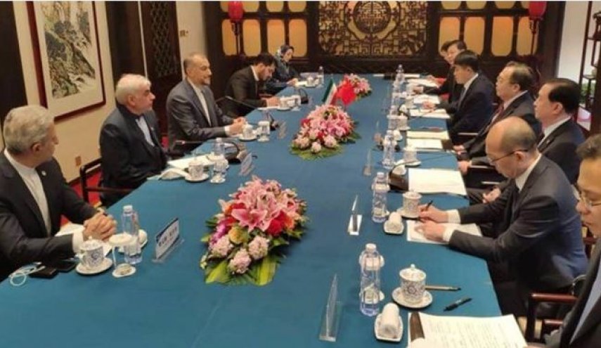 الصين: ندعم إيران لمواجهة الحظر المفروض عليها
