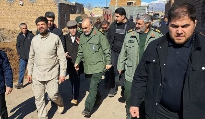سرلشکر سلامی: سپاه با تمام توان وارد صحنه کمک‌رسانی به زلزله‌زدگان خوی شده است