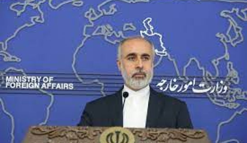 واکنش کنعانی به دیدار مکرون با عناصر ضدانقلاب