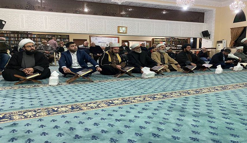 حزب الله ينظم أمسية قرآنية بذكرى المبعث النبوي الشريف في جنوب لبنان 