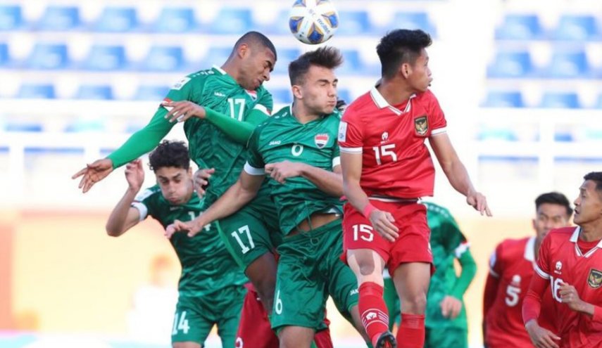 المنتخب العراقي يحقق الفوز على نظيره الاندونيسي بهدفين نظيفين