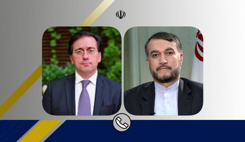 امیرعبداللهیان خطاب به همتای اسپانیایی: برخی دولت‌های اروپایی تحت تاثیر درو‌غ‌ سازی‌های منافقین دچار خطای تحلیل شدند