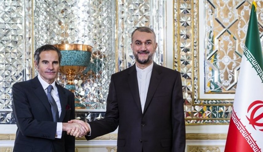 جزییاتی از دیدار گروسی و امیرعبداللهیان
