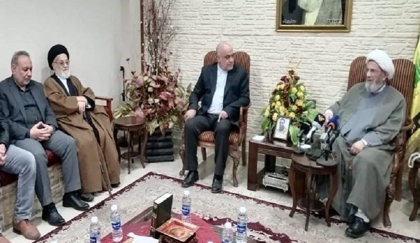 السفير الإيراني في لبنان يلتقي الشيخ يزبك