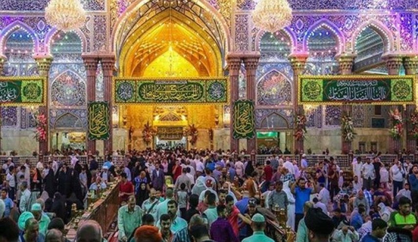 حضور میلیونی زوار در مراسم نیمه شعبان کربلای معلی