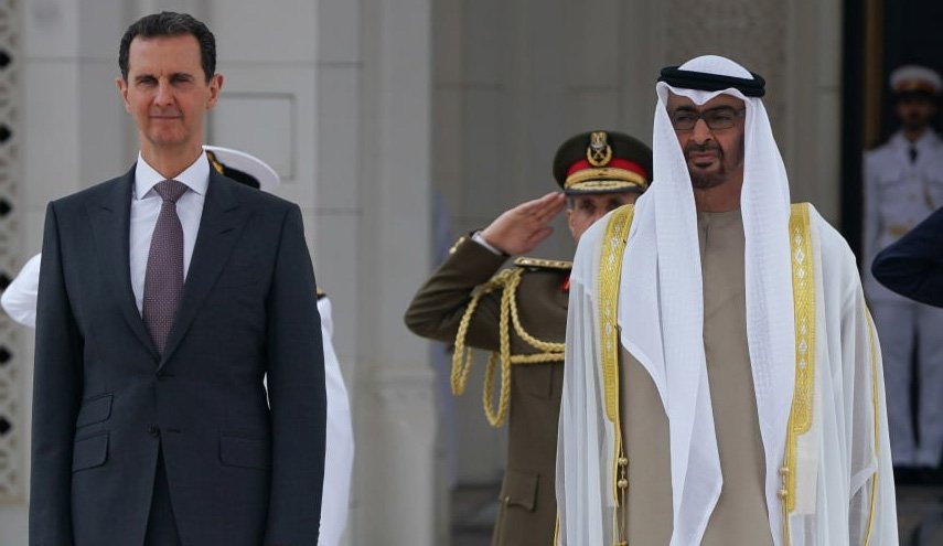 بشار اسد وارد امارات شد