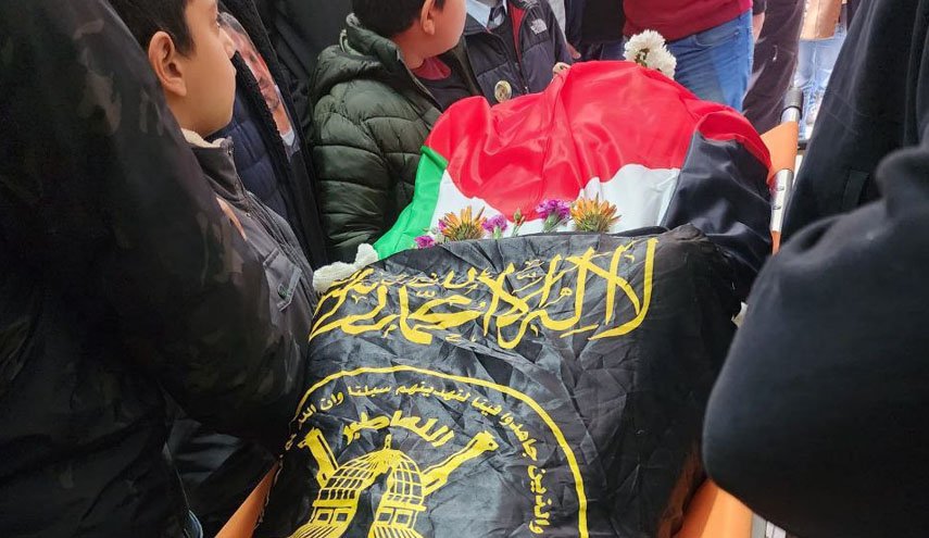 واکنش همسر شهید فلسطینی به اقدام صهیونیست ها در بازداشت پیکر این شهید