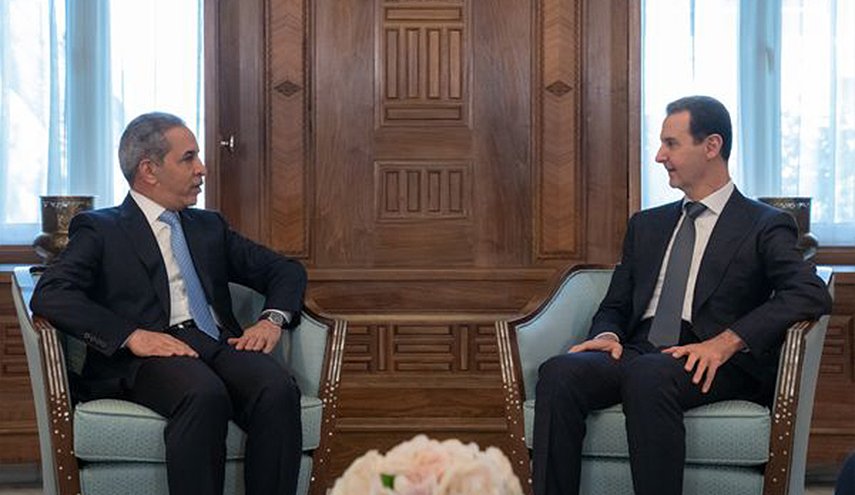 زيدان للأسد: لا بد من رفع مستوى التعاون بين العراق وسوريا لـ'أقصى درجاته'