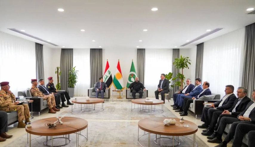 طالباني لوفد من بغداد: مصيرنا مرتبط بوحدتنا والوئام بيننا