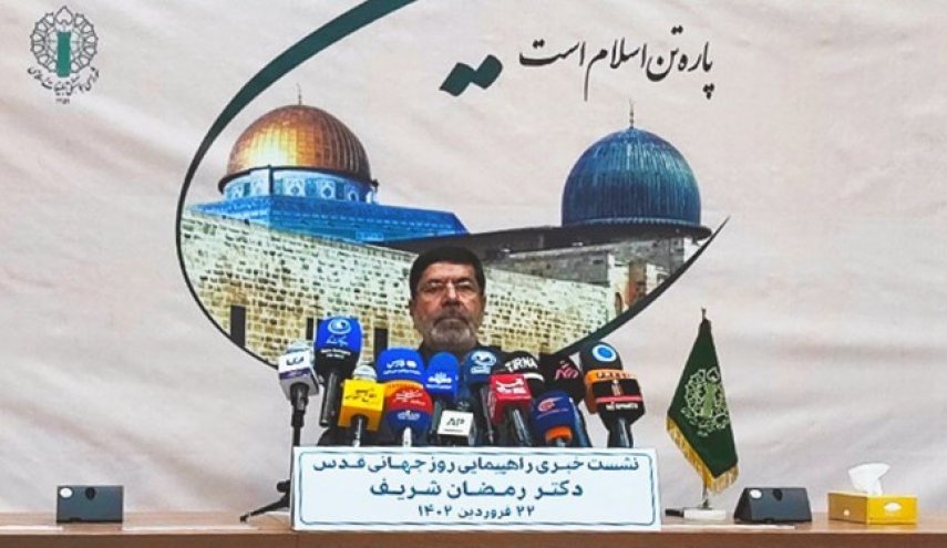 شریف: جریان مهاجرت معکوس ۲ میلیون نفر از ساکنان سرزمین‌های اشغالی در حال شکل‌گیری است/ برگزاری رژه دریایی مردم پایه کشورهای اسلامی محور مقاومت همزمان با روز قدس