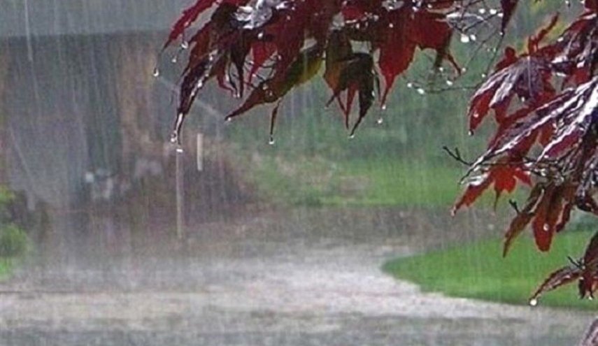 رگبار باران، رعدوبرق و وزش باد در کشور