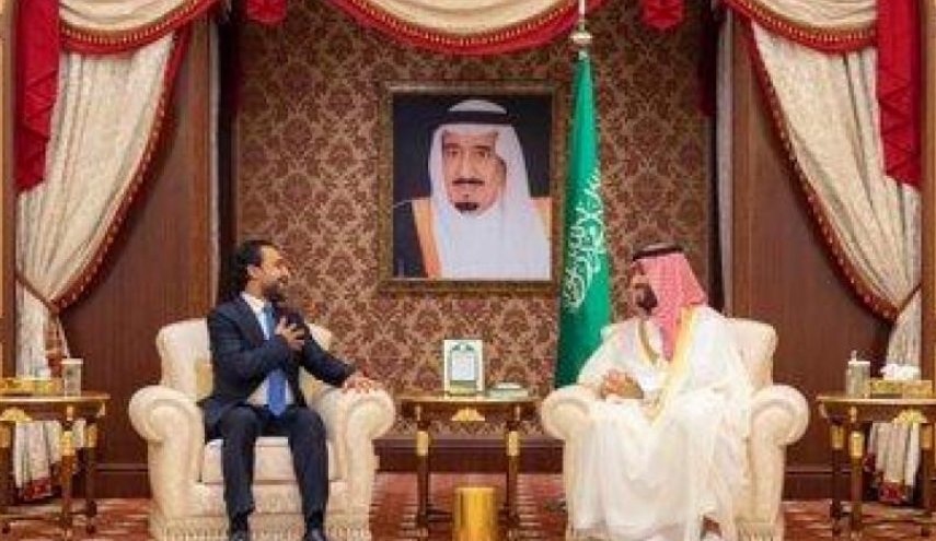 محمد بن سلمان يستقبل رئيس مجلس النواب العراقي