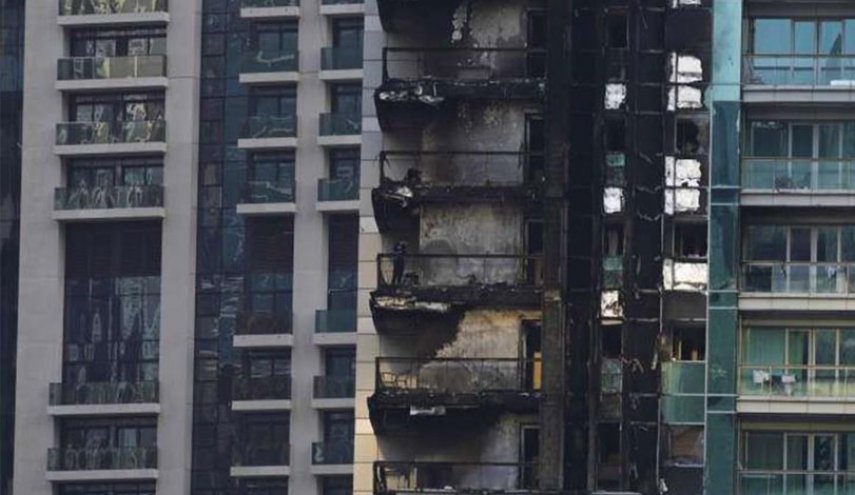  وفاة 16 وإصابة 9 جراء حريق بناية سكنية في دبي