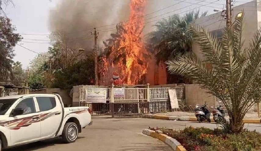 السيطرة على حريق داخل مولدة وخزين كاز شرقي بغداد
