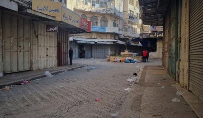 إضراب شامل في نابلس حداداً على أرواح الشهداء