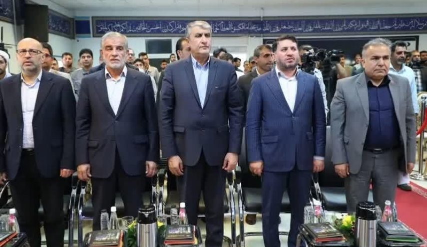 تدشين مصنع ساغند اردكان لانتاج الكعكة الصفراء