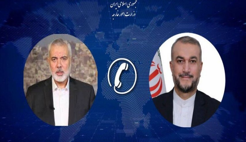 وزير الخارجية يؤكد وقوف ايران إلى جانب الشعب الفلسطيني ومقاومته الباسلة