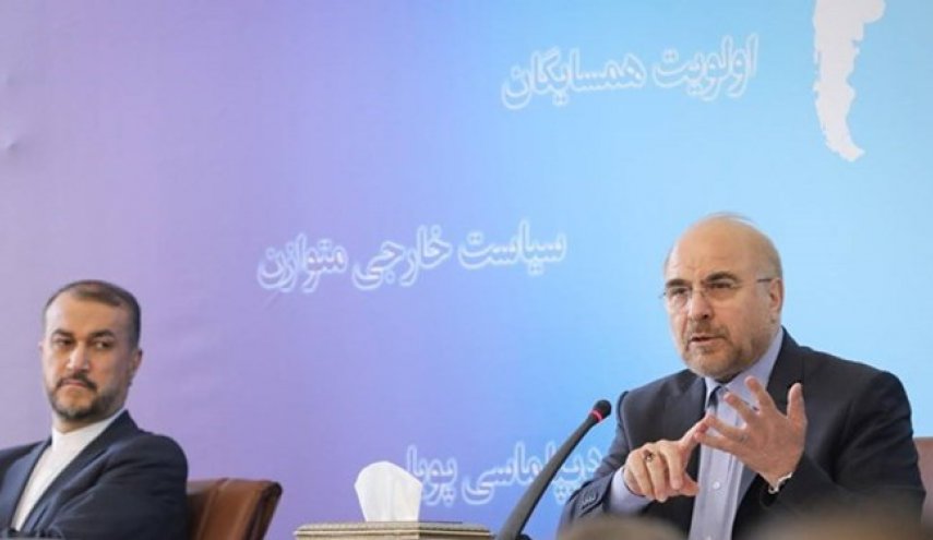قاليباف: قوة الجمهورية الإسلامية الايرانية تكمن في شعبها