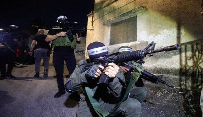 نیروهای مقاومت فلسطین با نظامیان صهیونیست درگیر شدند