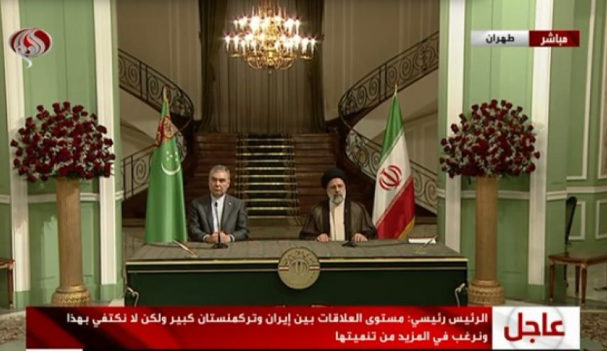 رئیسی در نشست خبری مشترک با «محمداف»: نگاه ایران به منطقه مبتنی بر امنیت و ثبات است
