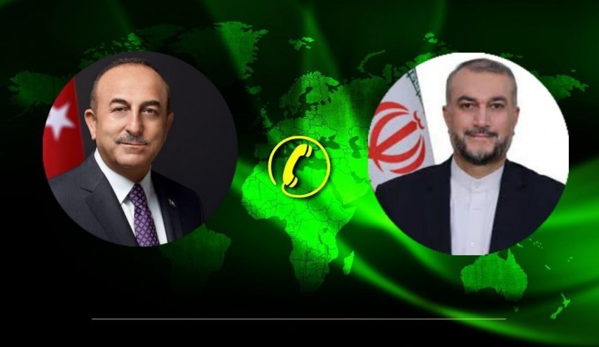 امير عبداللهيان يهنئ نظيره التركي بفوز اردوغان في الانتخابات