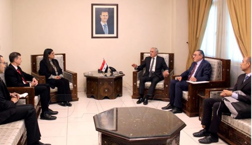 سوريا وفنزويلا تبحثان علاقات التعاون الوثيقة بين البلدين وسبل تعزيزها