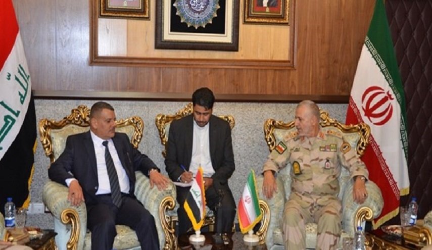 قائدا حرس الحدود الإيراني والعراقي يؤكدان على تعزيز أمن الحدود المشتركة