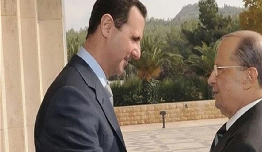 دیدار میشل عون با بشار اسد/ تاکید رئیس جمهور سوریه بر اهمیت ثبات لبنان
