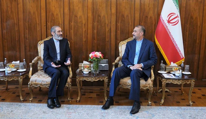 دیدار دیپلمات آزاد شده ایرانی از زندان بلژیک با امیرعبداللهیان