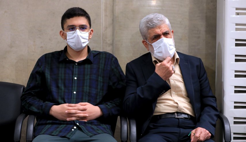 آرمیتا و علیرضا میهمان رهبر انقلاب، دیداری از جنس پدربزرگ و نوه