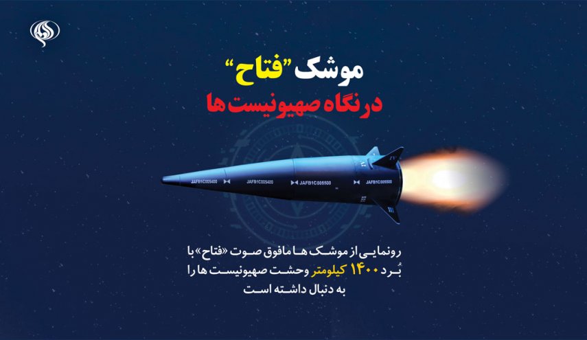 اینفوگرافیک | موشک فتاح در نگاه صهیونیست ها